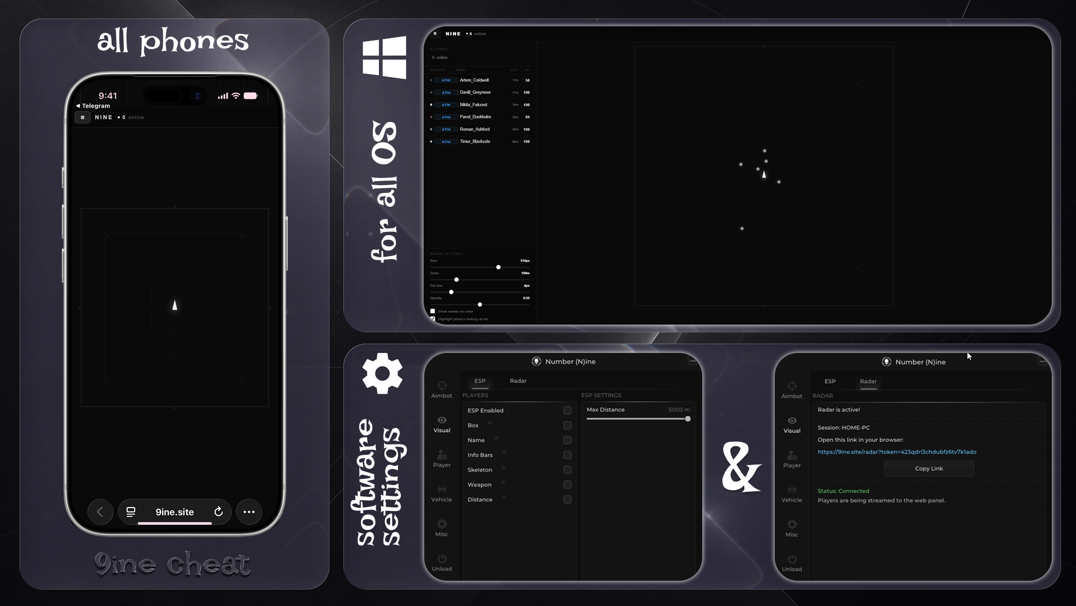 9INE external preview
